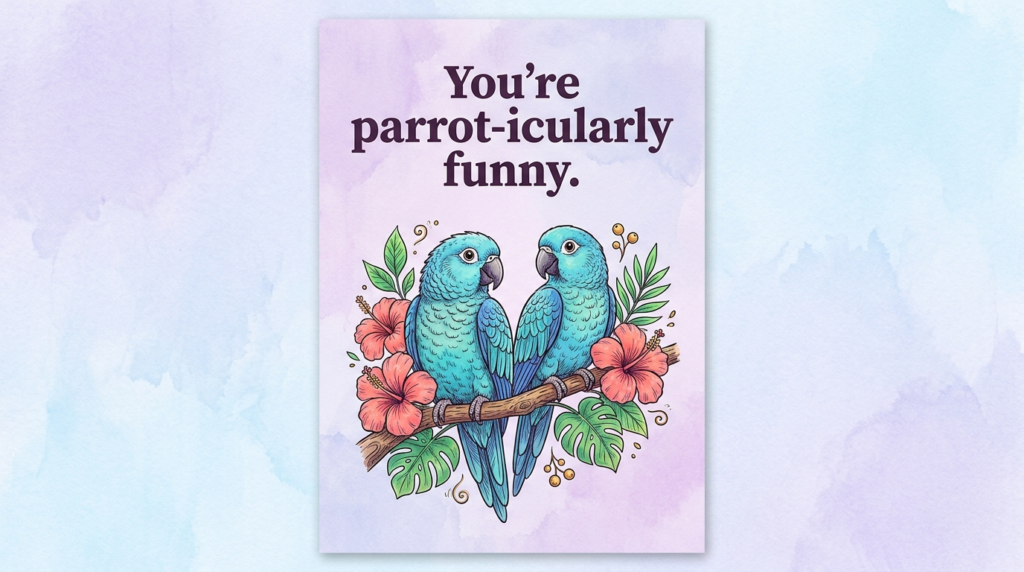 7. Bird Puns About Parrots