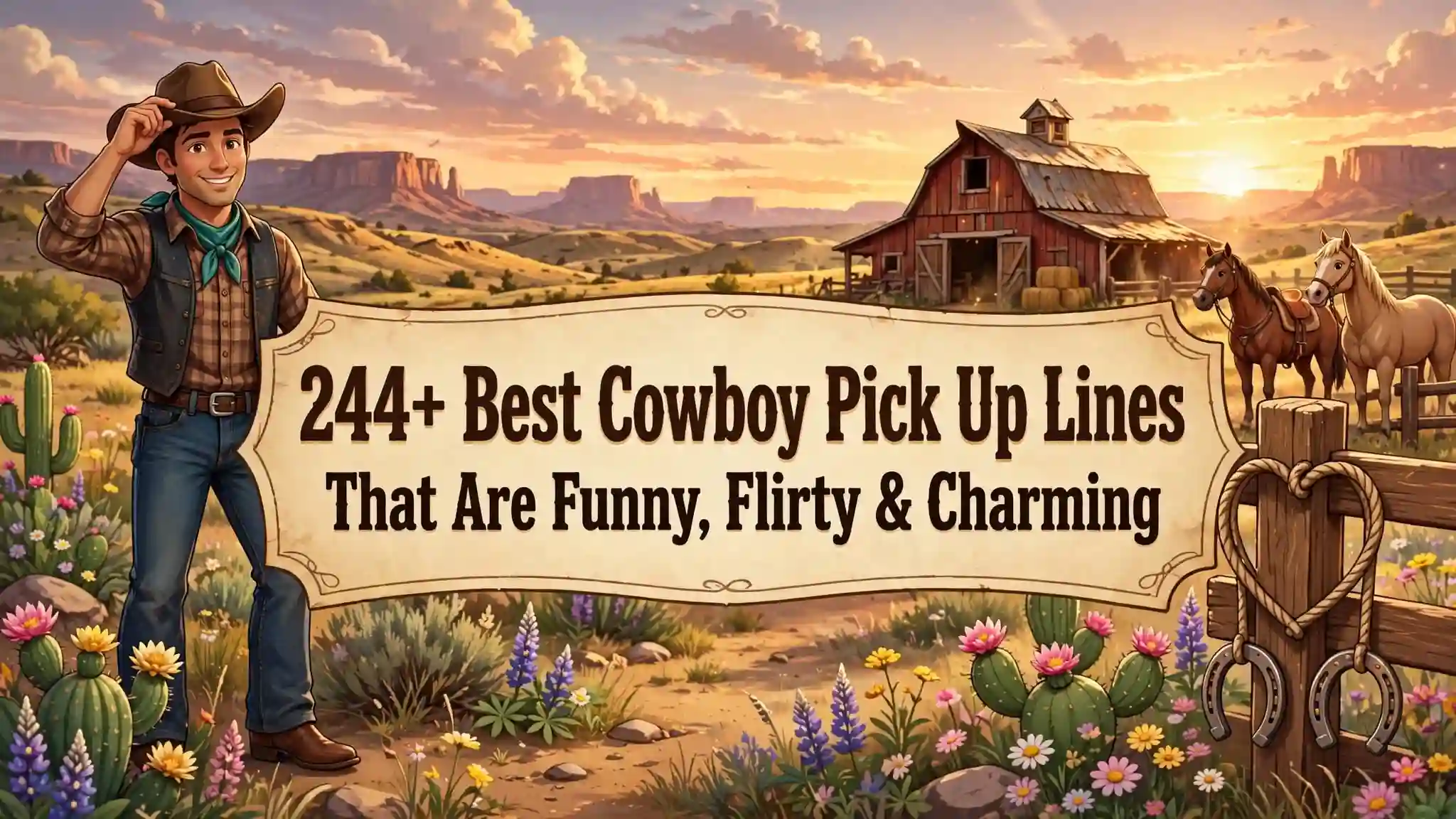 Cowboy Pick Up Lines